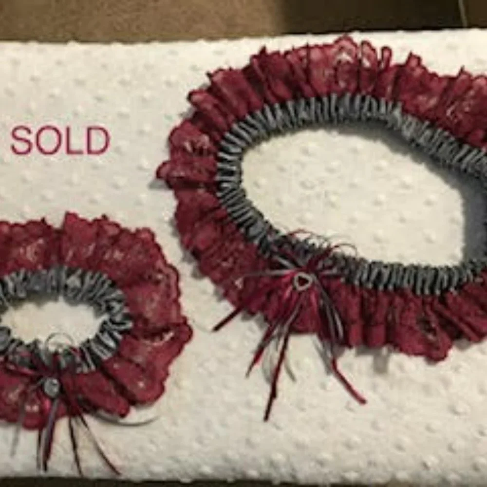 Camo & black ribbon, off white lace. New wedding guarder - Picture 5 of 7